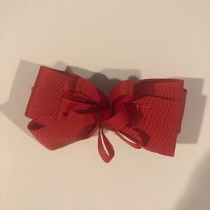 Red Hair Bow